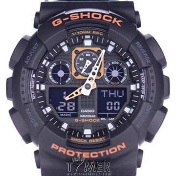 قیمت و خرید ساعت مچی مردانه کاسیو (CASIO) جی شاک مدل GA-100MC-1A4DR اسپرت | اورجینال و اصلی