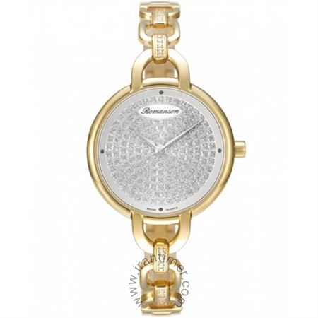 قیمت و خرید ساعت مچی زنانه رومانسون(ROMANSON) مدل RM8A14QLGGASR1-W کلاسیک | اورجینال و اصلی