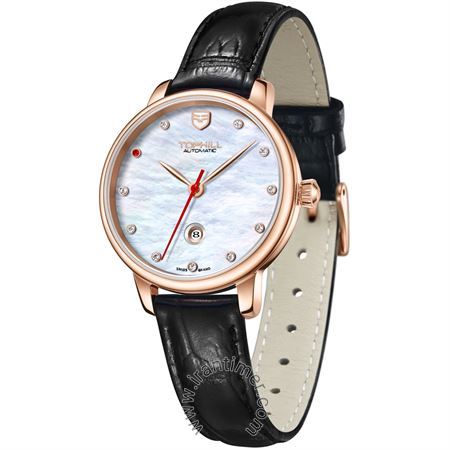 ساعت مچی زنانه کلاسیک بند چرم طبیعی