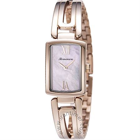 قیمت و خرید ساعت مچی زنانه رومانسون(ROMANSON) مدل RM6A10LLRRMER1-W کلاسیک | اورجینال و اصلی