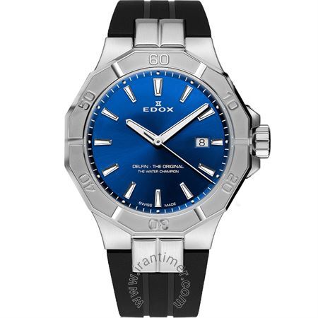 ساعت مچی مردانه اسپرت بند پلاستیکی، کالیبر موتور 53 (Ronda 515)