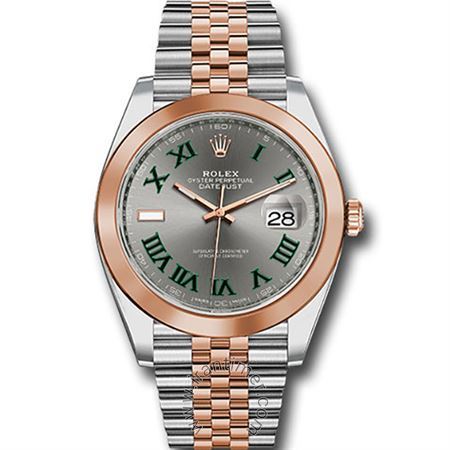 قیمت و خرید ساعت مچی مردانه رولکس(Rolex) مدل 126301 slgrj Gray کلاسیک | اورجینال و اصلی