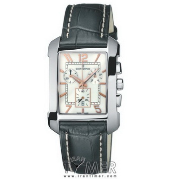 ساعت مچی کلاسیک مردانه صفحه مستطیل تاریخ دار کورنوگراف