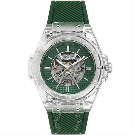 ساعت مچی مردانه اسپرت تمام پلاستیک، اسکلتون