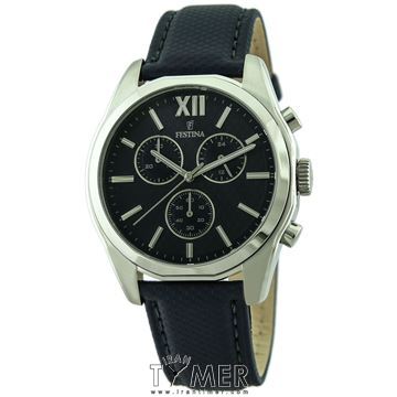 ساعت مچی مردانه کلاسیک بند چرمی، 24 ساعت شبانه روز، کرونوگراف 