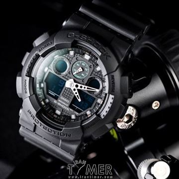 قیمت و خرید ساعت مچی مردانه کاسیو (CASIO) جی شاک مدل GA-100MB-1ADR اسپرت | اورجینال و اصلی