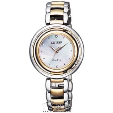 قیمت و خرید ساعت مچی زنانه سیتیزن(CITIZEN) مدل EM0666-89D فشن | اورجینال و اصلی