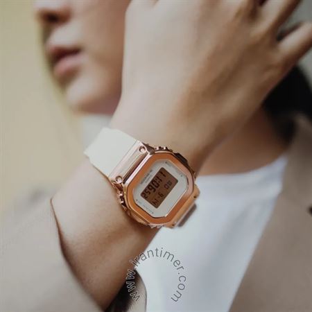 قیمت و خرید ساعت مچی زنانه کاسیو (CASIO) جی شاک مدل GM-S5600PG-4DR اسپرت | اورجینال و اصلی