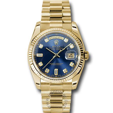 قیمت و خرید ساعت مچی مردانه رولکس(Rolex) مدل 118238 bdp Dark Blue کلاسیک | اورجینال و اصلی