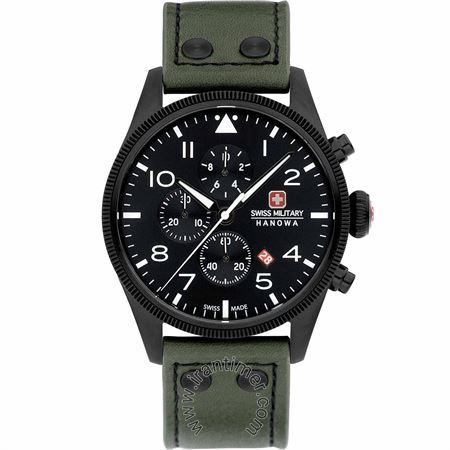 ساعت مچی مردانه کلاسیک بند چرم طبیعی، موتور Ronda 3540D