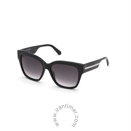 قیمت و خرید عینک آفتابی زنانه کلاسیک (SWAROVSKI) مدل SK 0305 01B 57 | اورجینال و اصلی