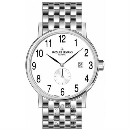 قیمت و خرید ساعت مچی مردانه ژاک لمن(JACQUES LEMANS) مدل G-114G کلاسیک | اورجینال و اصلی