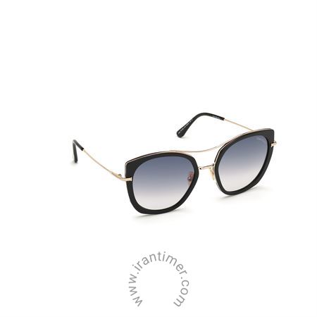 قیمت و خرید عینک آفتابی زنانه کلاسیک (TOM FORD) مدل TF S 0760 01B 56 | اورجینال و اصلی