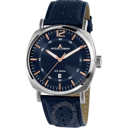 قیمت و خرید ساعت مچی مردانه ژاک لمن(JACQUES LEMANS) مدل 1-1943C کلاسیک | اورجینال و اصلی
