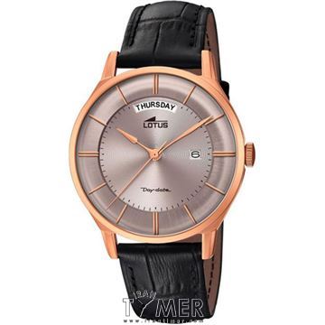 ساعت مچی مردانه کلاسیک بند چرمی، نمایش تاریخ و روز