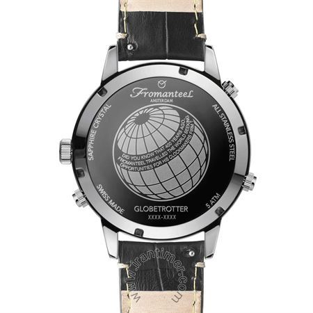 قیمت و خرید ساعت مچی مردانه فرومنتیل(fromanteel) مدل MOON PHASE BLACK کلاسیک | اورجینال و اصلی