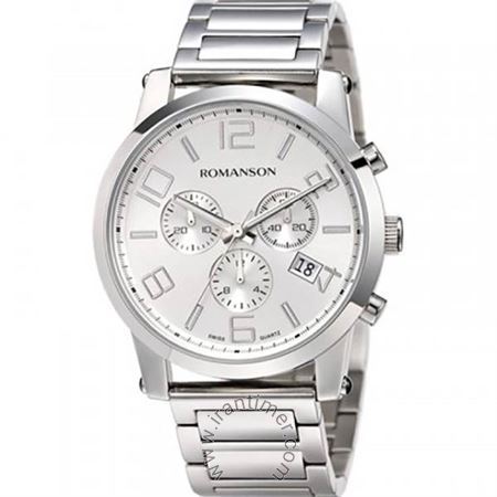 قیمت و خرید ساعت مچی مردانه رومانسون(ROMANSON) مدل TM0334PM1WAS2W کلاسیک | اورجینال و اصلی
