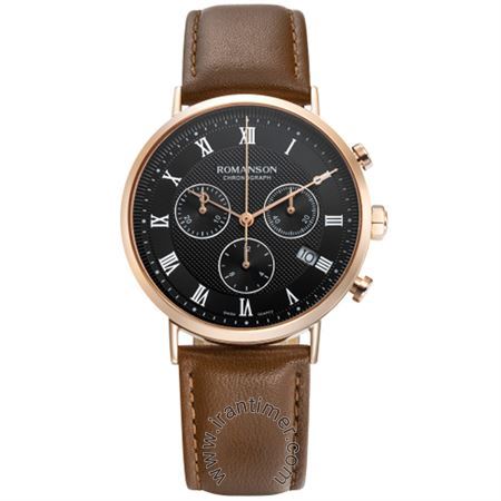 ساعت مچی مردانه کلاسیک بند چرمی