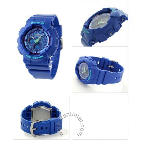 قیمت و خرید ساعت مچی کاسیو (CASIO) بیبی جی مدل BA-120LP-2ADR اسپرت | اورجینال و اصلی