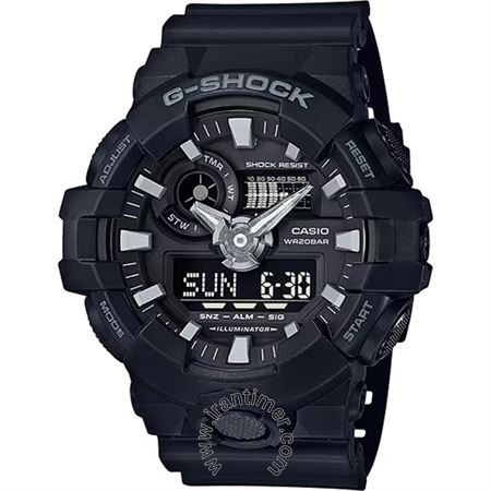 قیمت و خرید ساعت مچی مردانه کاسیو (CASIO) جی شاک مدل GA-700-1BDR اسپرت | اورجینال و اصلی