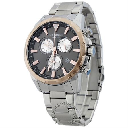 ساعت مچی مردانه کلاسیک تمام متال، کرونوگراف، نمایش تاریخ، نمایش 24 ساعت شبانه روز