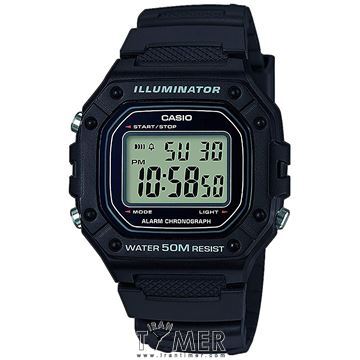 قیمت و خرید ساعت مچی مردانه زنانه کاسیو (CASIO) جنرال مدل W-218H-1AVDF اسپرت | اورجینال و اصلی