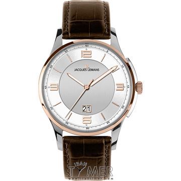 قیمت و خرید ساعت مچی مردانه ژاک لمن(JACQUES LEMANS) مدل 1-1615F کلاسیک | اورجینال و اصلی