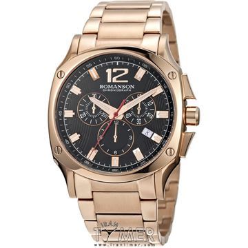 ساعت مچی مردانه کلاسیک تمام استیل، کرونوگراف، نمایش تاریخ