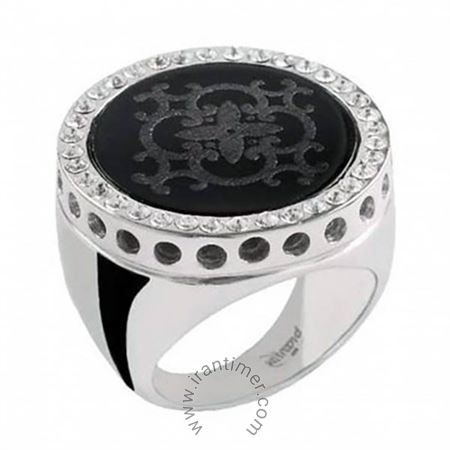 ساعت مچی انگشتر زنانه فشن تمام نقره، سنگ زیکونیا