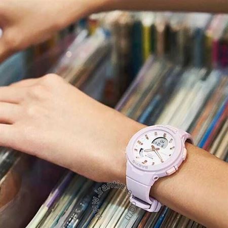 قیمت و خرید ساعت مچی کاسیو (CASIO) بیبی جی مدل BSA-B100-4A2DR اسپرت | اورجینال و اصلی