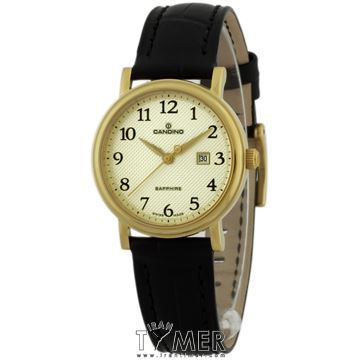 ساعت مچی زنانه کلاسیک بند چرمی ، نمایش تاریخ ، ست