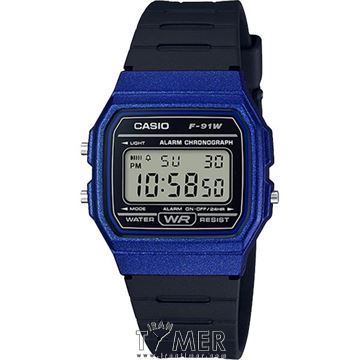 قیمت و خرید ساعت مچی مردانه زنانه کاسیو (CASIO) جنرال مدل F-91WM-2ADF اسپرت | اورجینال و اصلی