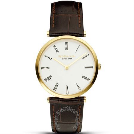 ساعت مچی زنانه کلاسیک بند چرمی، موتور سوئیسی