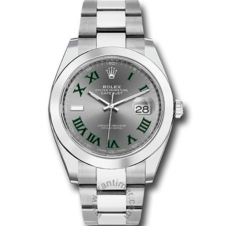 قیمت و خرید ساعت مچی مردانه رولکس(Rolex) مدل 126300 slgro Gray کلاسیک | اورجینال و اصلی