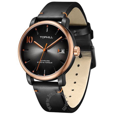 ساعت مچی مردانه کلاسیک بند چرم طبیعی