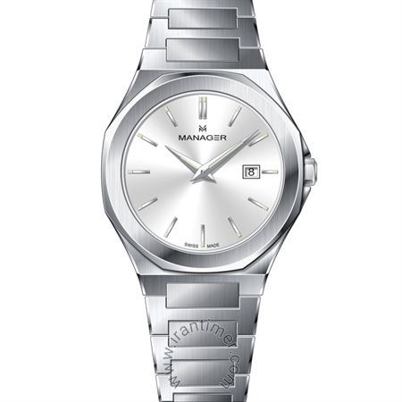 ساعت مچی مردانه کلاسیک تمام استیل، قفل بند پروانه ای