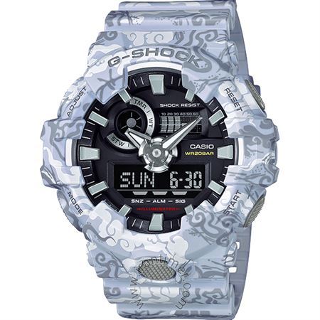 قیمت و خرید ساعت مچی مردانه کاسیو (CASIO) جی شاک مدل GA-700CG-7ADR اسپرت | اورجینال و اصلی