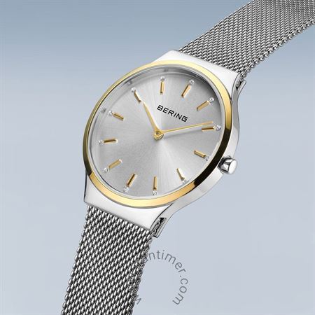 قیمت و خرید ساعت مچی زنانه برینگ(BERING) مدل B12131-014-GWP کلاسیک | اورجینال و اصلی