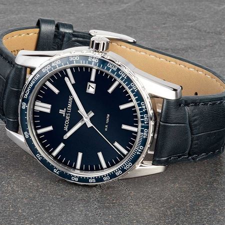 قیمت و خرید ساعت مچی مردانه ژاک لمن(JACQUES LEMANS) مدل 1-2022D کلاسیک | اورجینال و اصلی