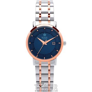 ساعت مچی زنانه کلاسیک تمام استیل، رنگ PVD، نمایش تاریخ