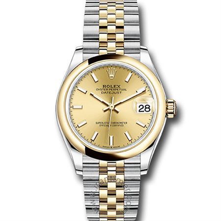 قیمت و خرید ساعت مچی زنانه رولکس(Rolex) مدل 278243 chij Gold کلاسیک | اورجینال و اصلی