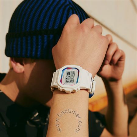 قیمت و خرید ساعت مچی مردانه کاسیو (CASIO) جی شاک مدل DWE-5600PR-2DR اسپرت | اورجینال و اصلی