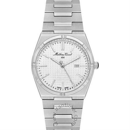 ساعت مچی زنانه کلاسیک تمام استیل، نمایش تاریخ، ست