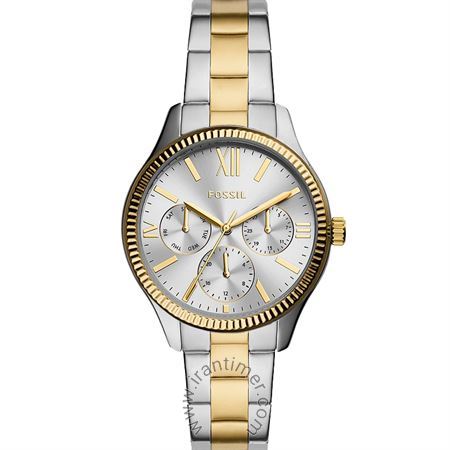 ساعت مچی زنانه کلاسیک بند استیل، نمایش تاریخ کامل