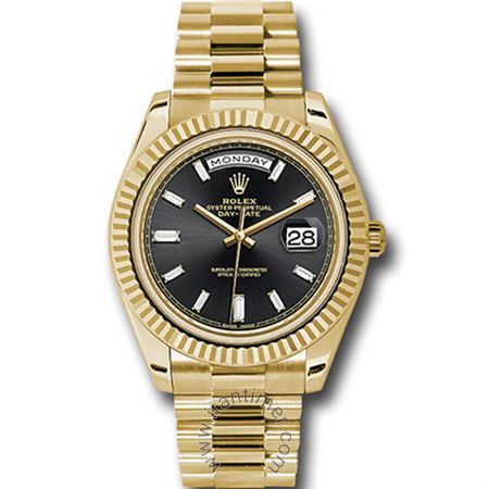 قیمت و خرید ساعت مچی مردانه رولکس(Rolex) مدل 228238 bkbdp Black کلاسیک | اورجینال و اصلی