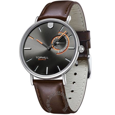 ساعت مچی مردانه کلاسیک بند چرم طبیعی