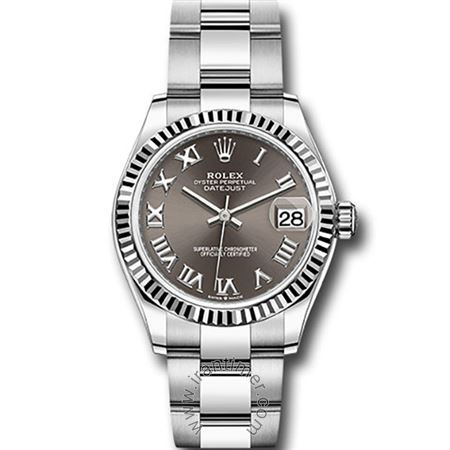 قیمت و خرید ساعت مچی زنانه رولکس(Rolex) مدل 278274 dkgro Gray کلاسیک | اورجینال و اصلی