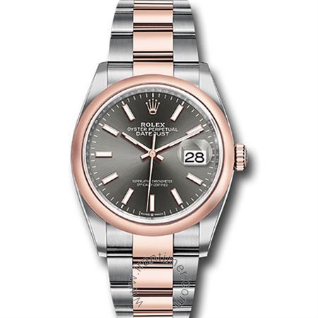 قیمت و خرید ساعت مچی مردانه رولکس(Rolex) مدل 126201 DKRIO GRAY کلاسیک | اورجینال و اصلی