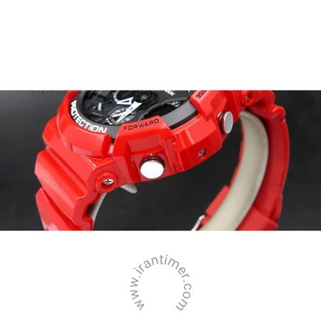 قیمت و خرید ساعت مچی مردانه کاسیو (CASIO) جی شاک مدل GA-201RD-4ADR اسپرت | اورجینال و اصلی