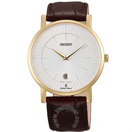 ساعت مچی مردانه کلاسیک بند چرم طبیعی، نمایش تاریخ